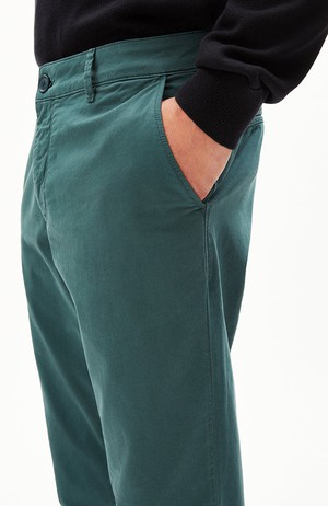 Aathan chino deep teal from Sophie Stone