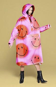 Candy Smiley Poncho via Sophie Stone