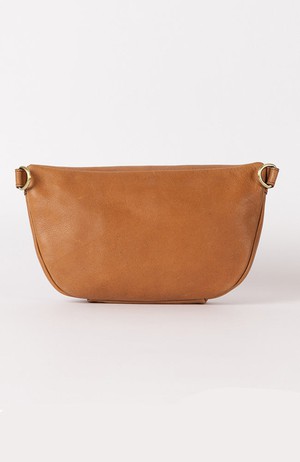 Milo Wild Oak Soft Grain Leather tas from Sophie Stone