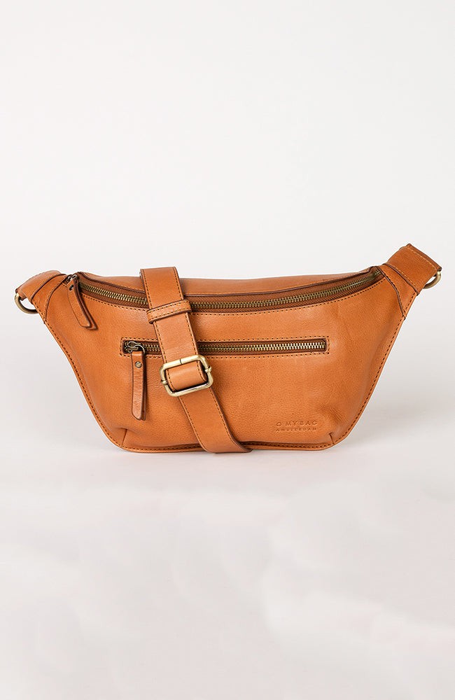 Drew Bum Bag Oak Soft Grain Leather tas from Sophie Stone