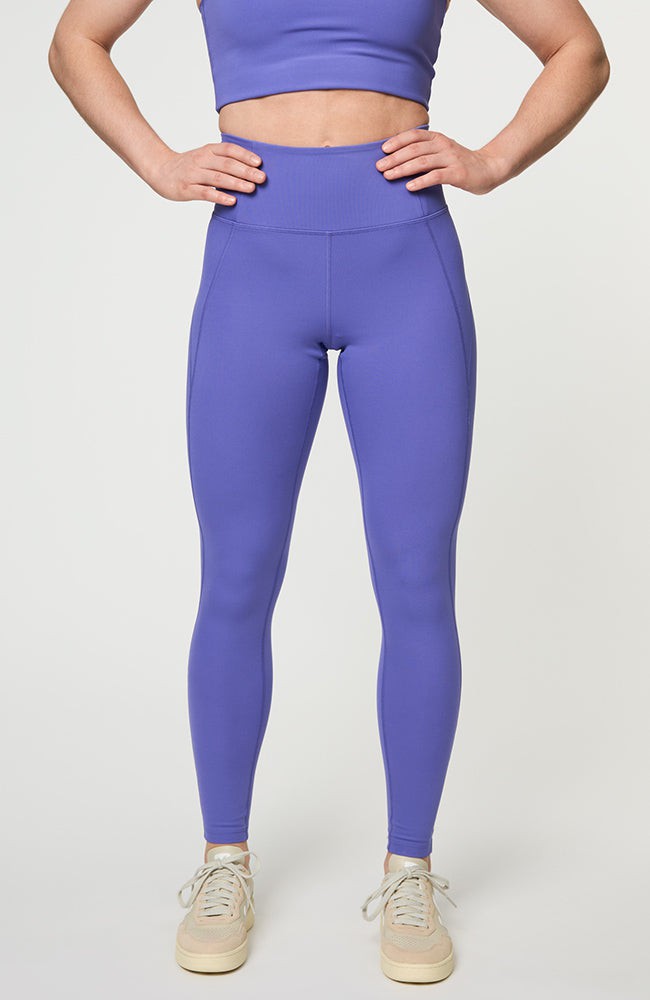 Compressive high-rise legging wild iris from Sophie Stone