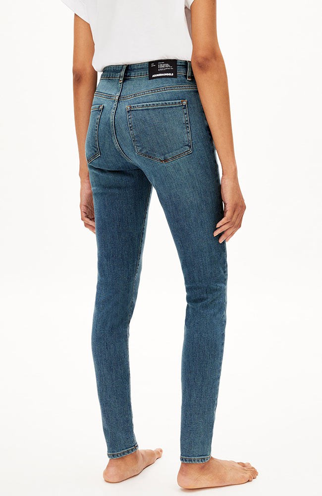 Tillaa skinny jeans tinted blue from Sophie Stone