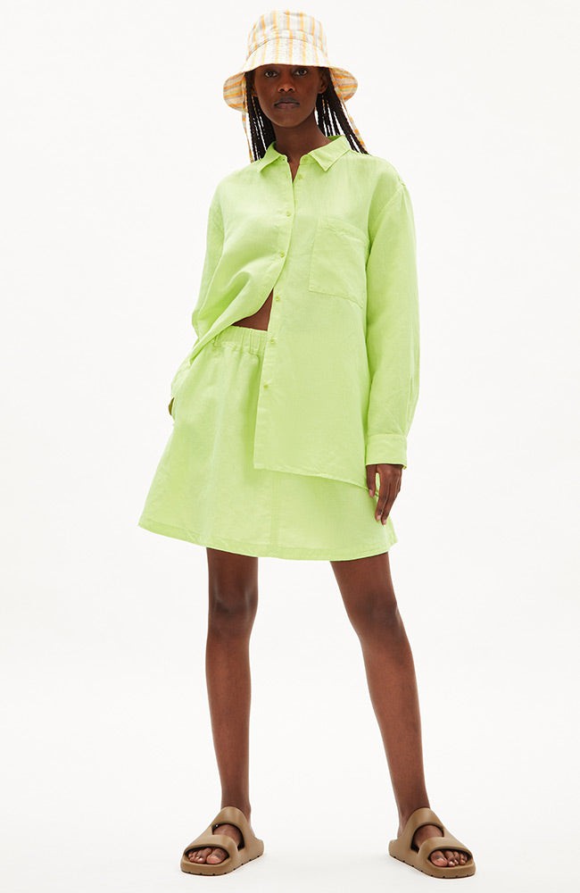 Kesiaa rok lino lime from Sophie Stone