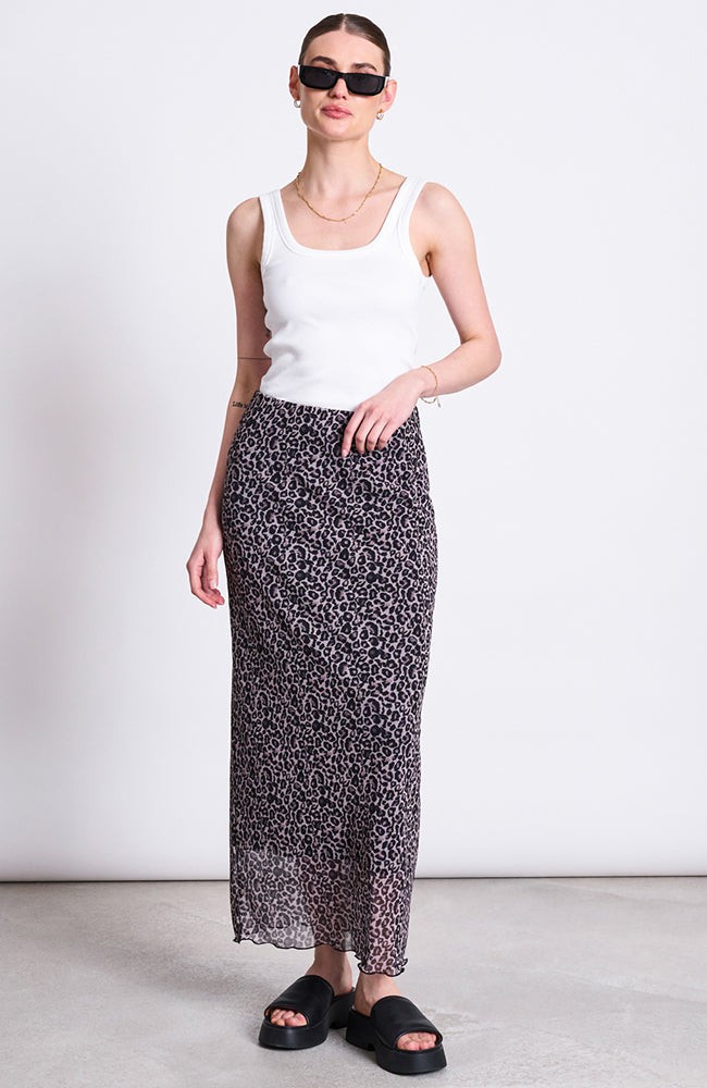 Smuk maxi skirt leo print from Sophie Stone