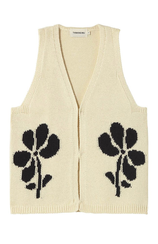 Marigold Robbie vest beige from Sophie Stone