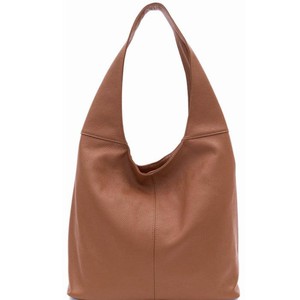 Camel Soft Pebbled Leather Hobo Bag | Bbydi from Sostter