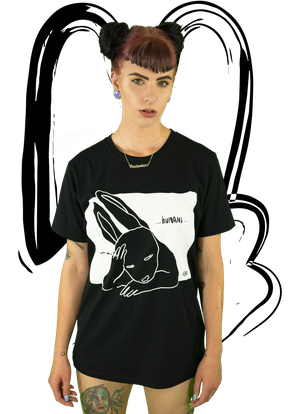 T-Shirt Humans BLACK from Stephastique