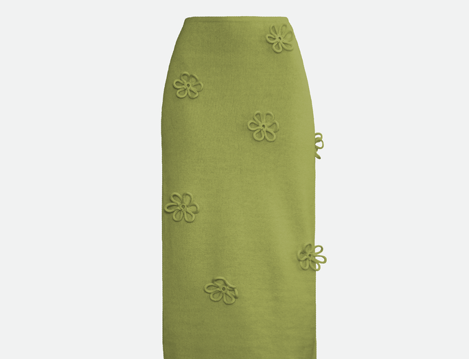 Flower midi skirt from Studio Selles