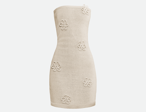 Flower mini tube dress from Studio Selles