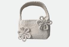 Chunky flower bag via Studio Selles