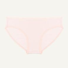 Organic Cotton Low-Rise Brief in Quartz via Subset