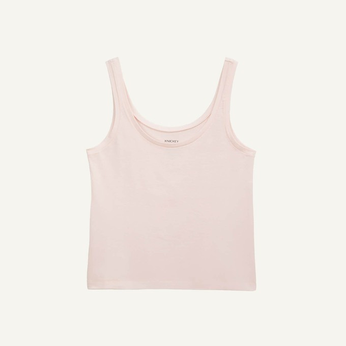 Organic Cotton Easy Tank in Pearl from Subset