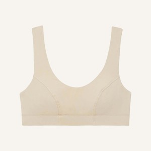 Organic Cotton Scoop Bralette in Wheat from Subset