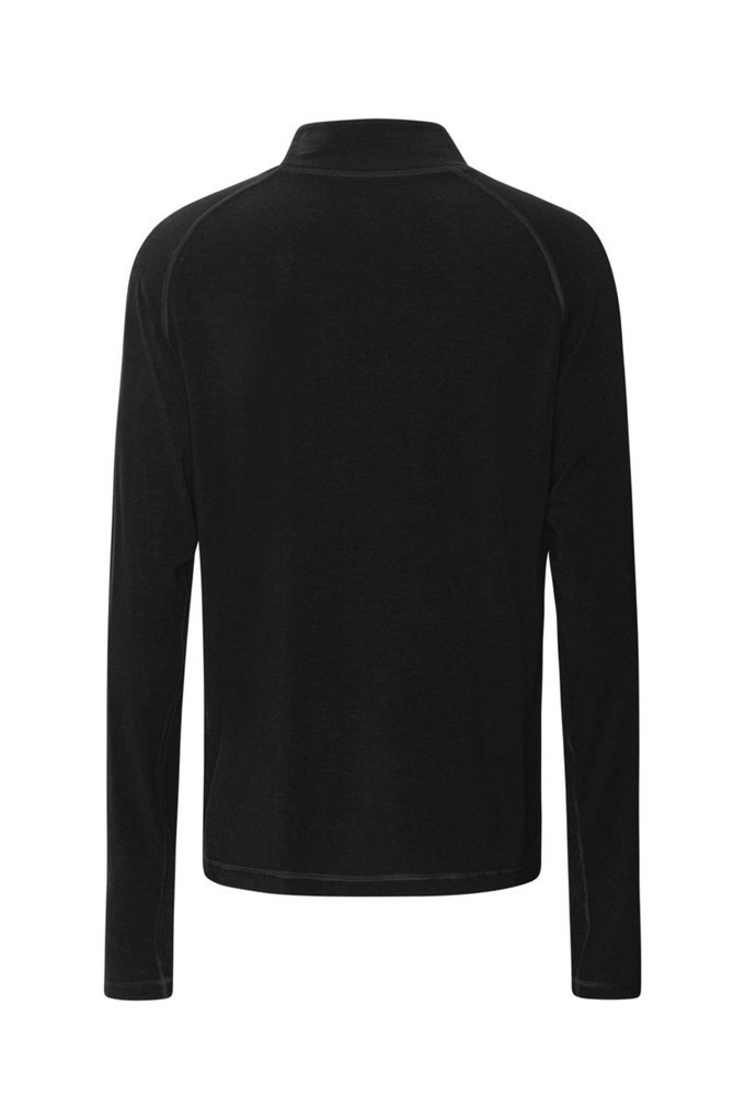 Superino Alling Half Zip Black from Superstainable