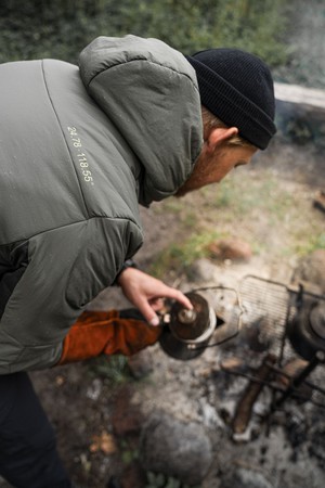 Lund Padded Jacket Lark Green from Superstainable