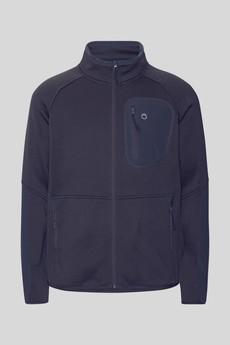 Tjele Zip Sweat Navy via Superstainable