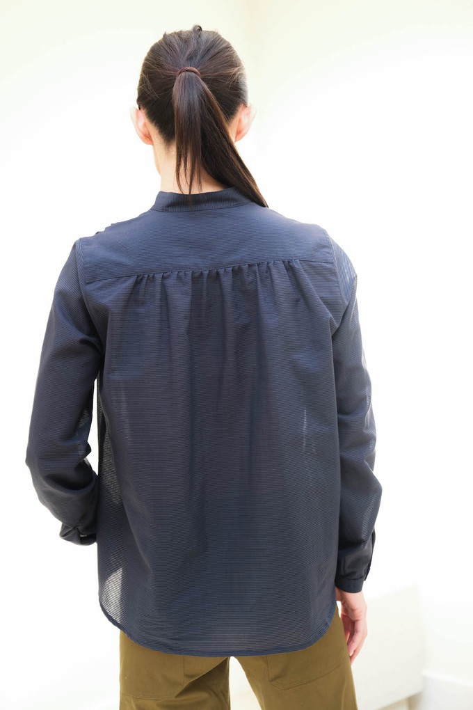 Soof Blouse | Katoen Blauw from Sûr Atelier