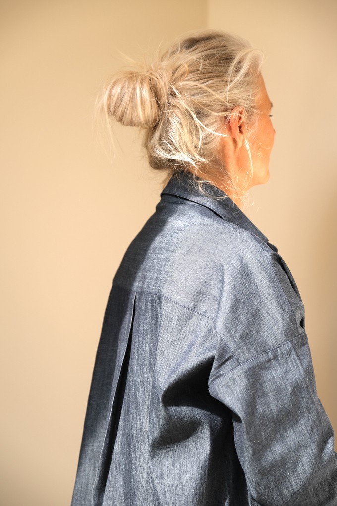 Inge Blouse | Denim from Sûr Atelier