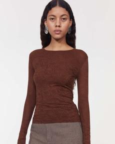 Rodebjer Henna Swirl Top via Swedish Stockings