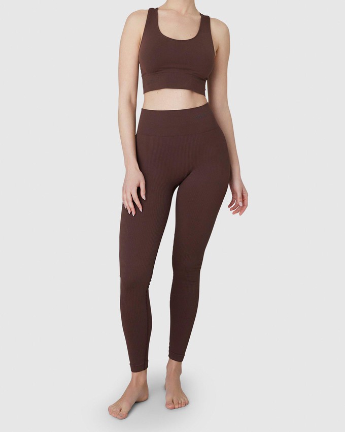 Tyra Rib Leggings from Swedish Stockings