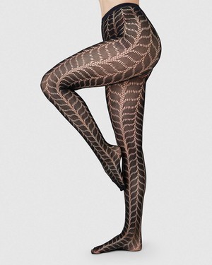 Meja Net Tights from Swedish Stockings