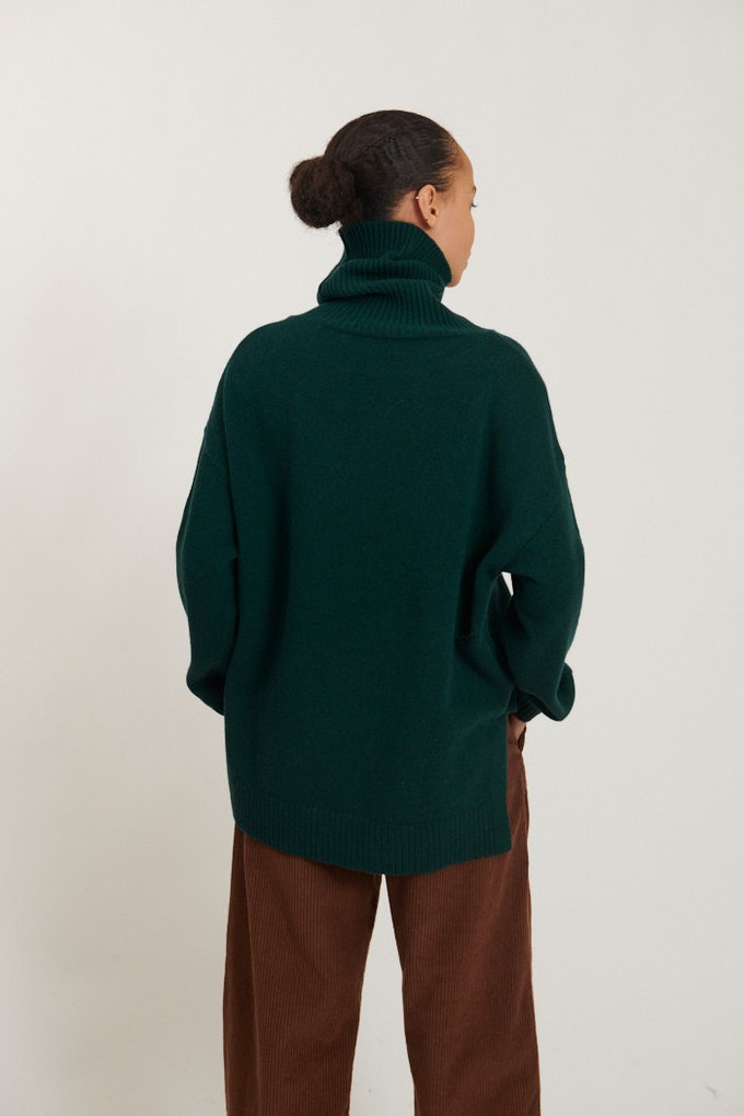 Sweater Line T-Neck Rain Forest from The Blind Spot