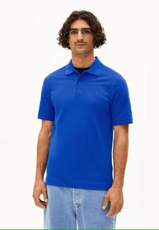 Armedangels Poloshirt Maario Dynamo Blue via The Blind Spot