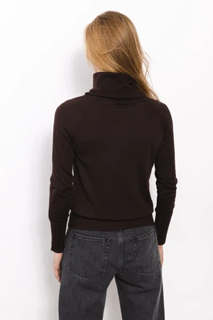 Trui Tokio Turtleneck Donkerbruin from The Blind Spot