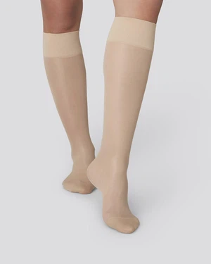 Bea Support Knee-Highs Sand 30 Denier from The Blind Spot