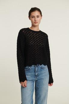 Sweater Dania LS Black via The Blind Spot