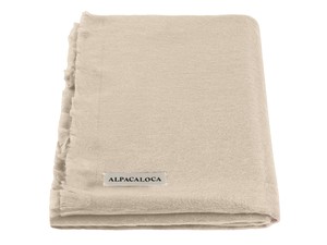 Alpaca Loca Slim Sjaal Beige from The Blind Spot