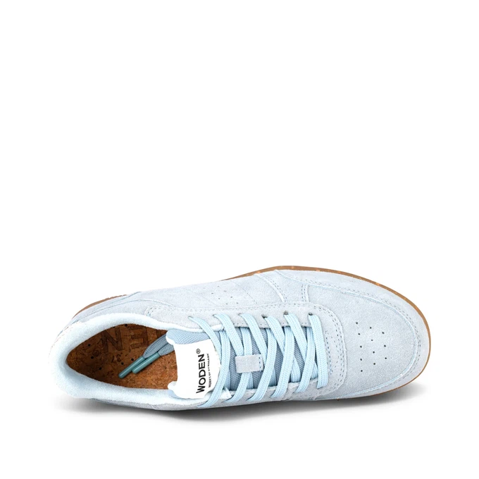 Woden | Bjork Sneakers Suede Ice Blue from The Blind Spot