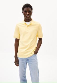 Armedangels Poloshirt Maario Early Yellow via The Blind Spot