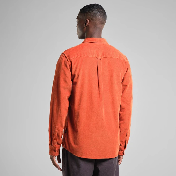 Shirt Varberg Corduroy Cinnamon Orange from The Blind Spot