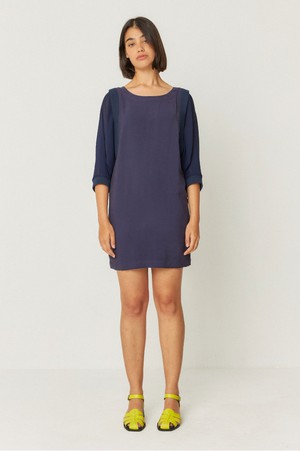 Jurk Adaie Navy Violet from The Blind Spot