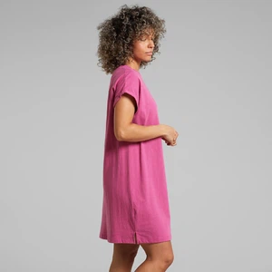 T-shirt Dress Eksta Hemp Violet Purple from The Blind Spot