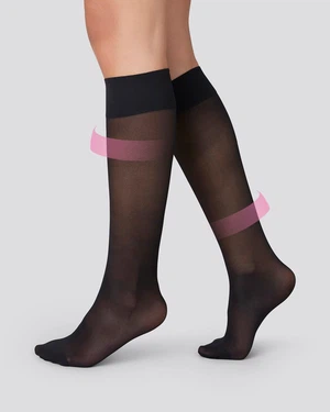 Bea Support Knee-Highs Zwart 30 Denier from The Blind Spot