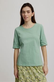 Slub T-shirt Granite Green via The Blind Spot