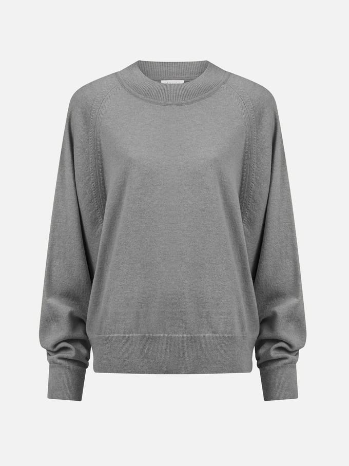 Sweater Koralia Grey Melange from The Blind Spot