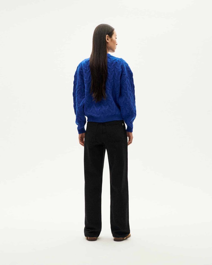 Thinking Mu Sweater Carmen Blue from The Blind Spot