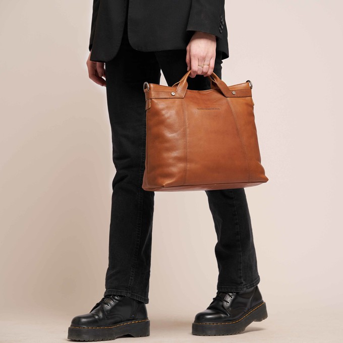 Leather Shopper Cognac Helsinki - The Chesterfield Brand from The Chesterfield Brand