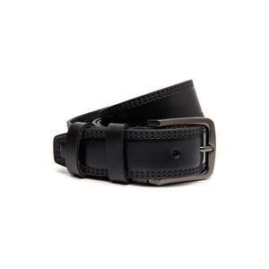 Leather Belt Black Manovo - The Chesterfield Brand from The Chesterfield Brand