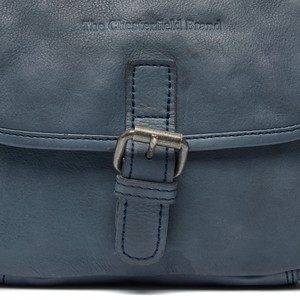 Leather Schoulder bag Navy Irma - The Chesterfield Brand from The Chesterfield Brand