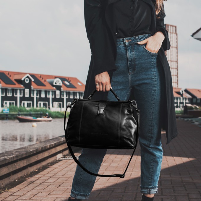 Leather Doctors Bag Black Shaun - The Chesterfield Brand from The Chesterfield Brand