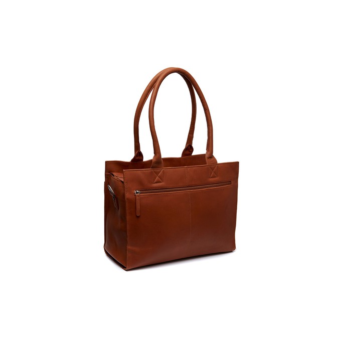 Leather Shopper/Diaper bag Cognac Elody - The Chesterfield Brand from The Chesterfield Brand