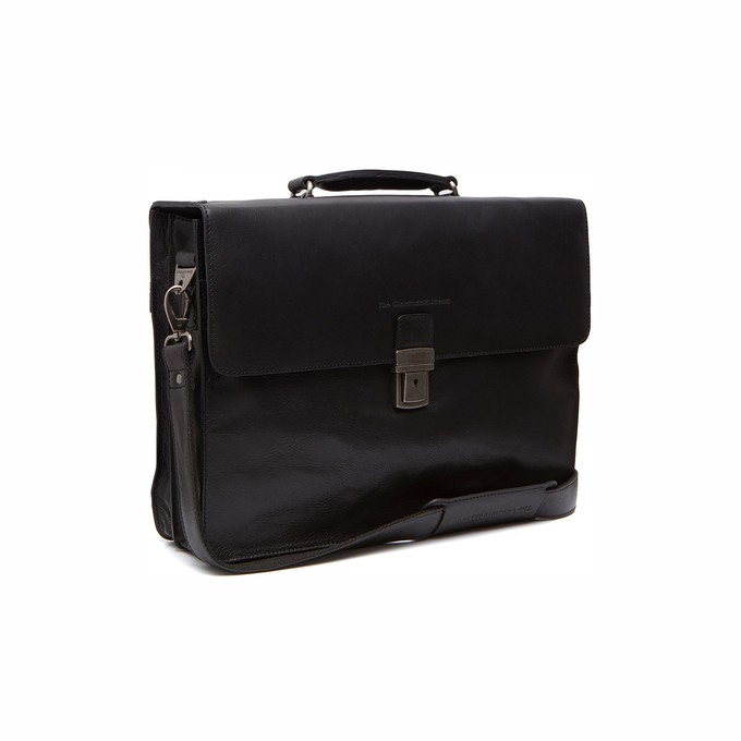 Leather Laptop Bag Black Oxford - The Chesterfield Brand from The Chesterfield Brand