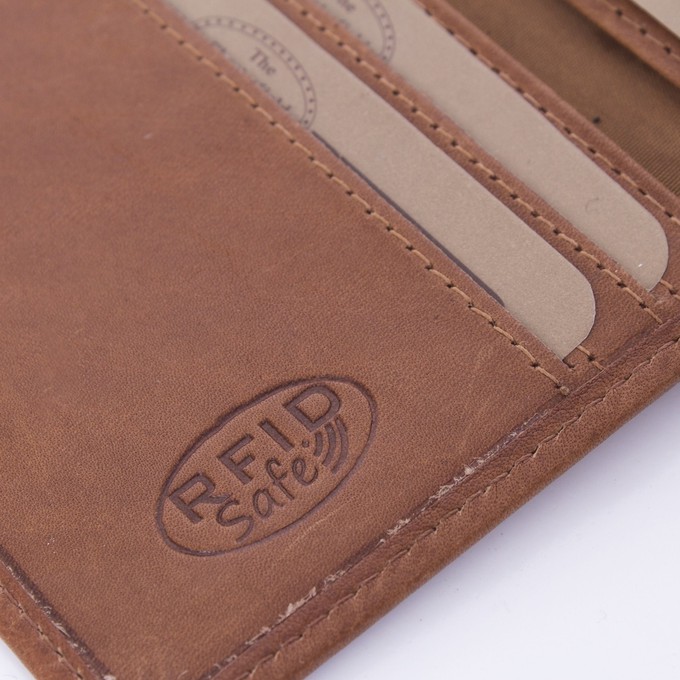 Leather Wallet Cognac Hereford RFID - The Chesterfield Brand from The Chesterfield Brand