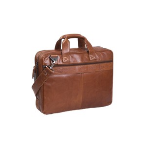 Leather Laptop Bag Cognac Manuel - The Chesterfield Brand from The Chesterfield Brand