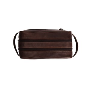 Leather Toiletry Bag Brown Stacey - The Chesterfield Brand from The Chesterfield Brand