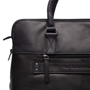 Leather Laptop Bag Black Cameron - The Chesterfield Brand from The Chesterfield Brand